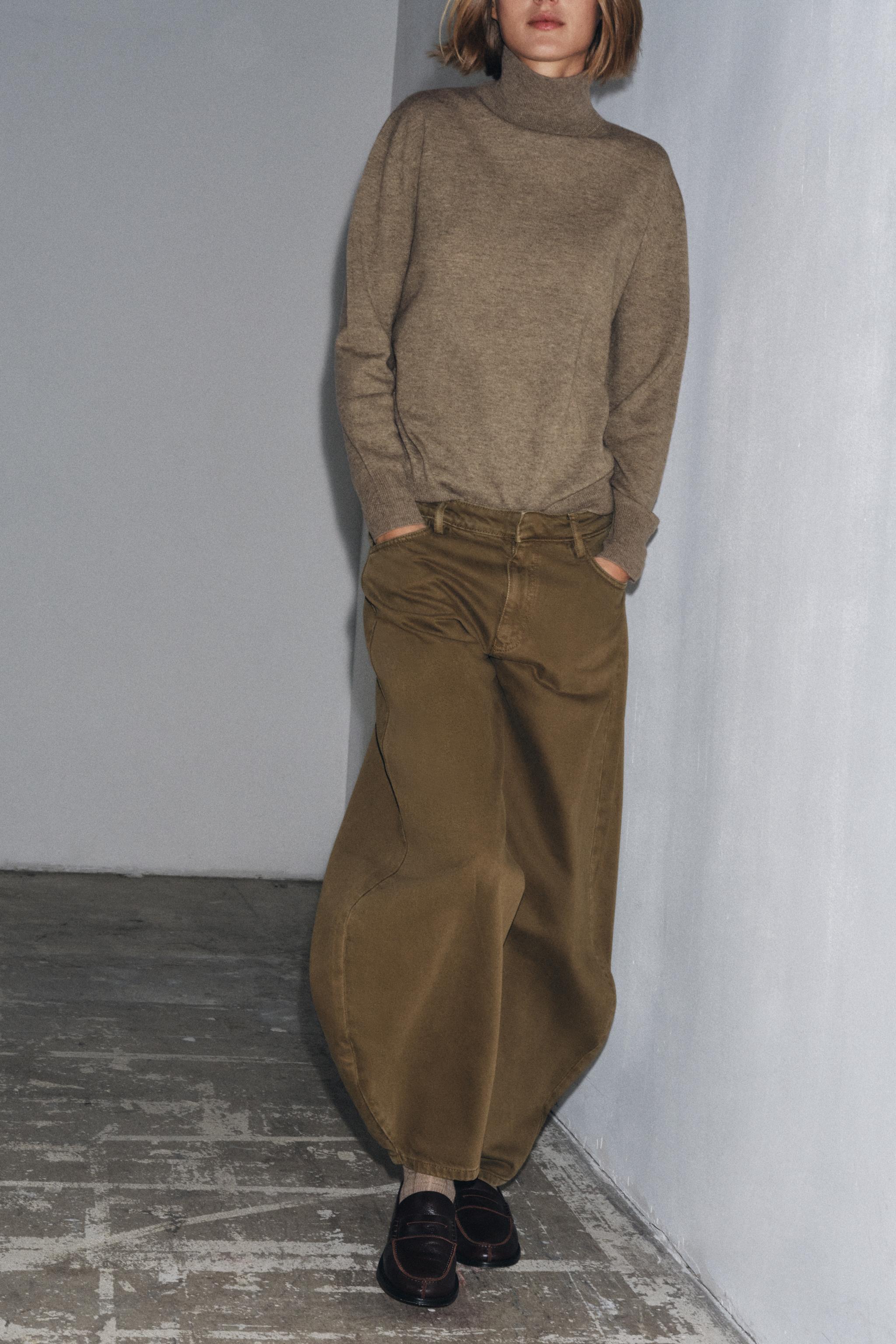 ZW COLLECTION MID-RISE BARREL JEANS